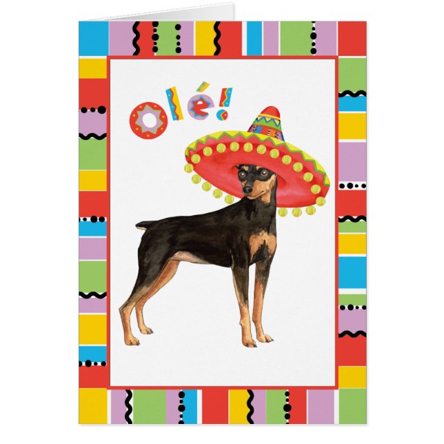 Fiesta Min Pin Card (Front)