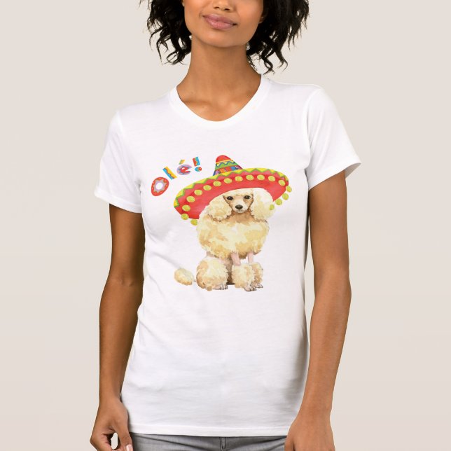 Fiesta Miniature Poodle T-Shirt (Front)