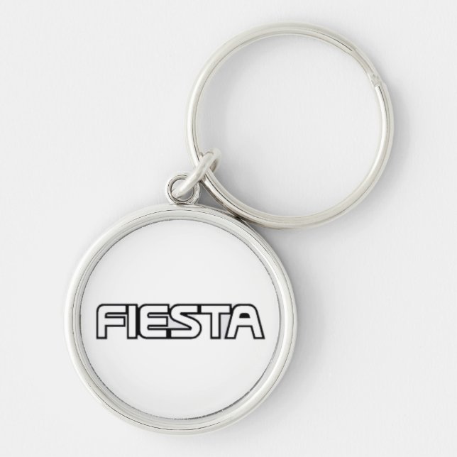 Fiesta Mk3 Key Tag Keychain (Front)