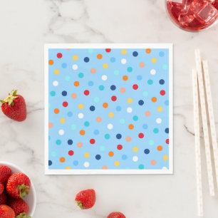 Fiesta Multicolor Polka Dot Napkin