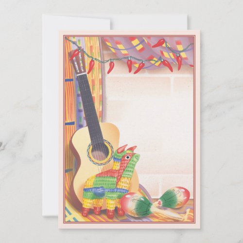 Fiesta © custom invitation