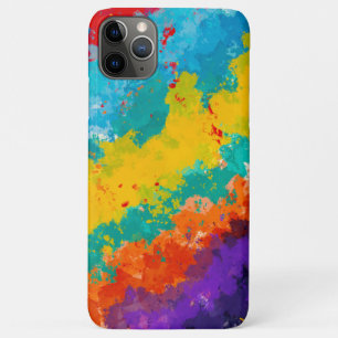 Fiesta Paint Color Splash Colorful Splashes iPhone 11 Pro Max Case
