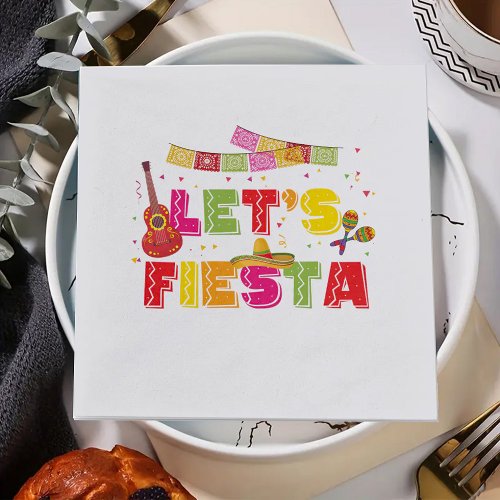 Fiesta Paper Napkins Mexican Theme Party Dcor