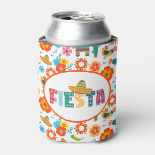 Let's Fiesta Custom Can Coolers