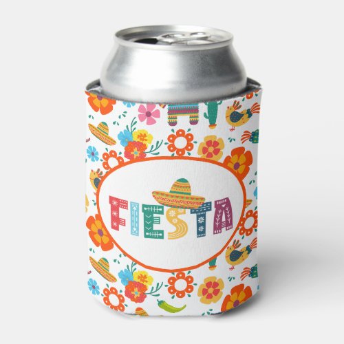 Fiesta Party Can Cooler
