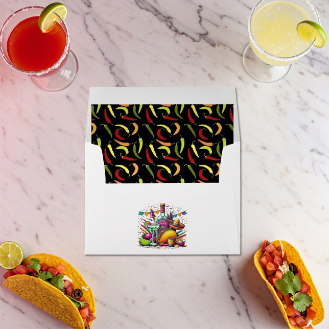 Fiesta Party Chili-Pepper Envelope (Fiesta Party Chili-Pepper Envelope)