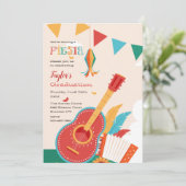 Fiesta Party Invitation (Standing Front)