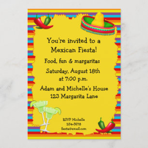 Fiesta Party Invitation