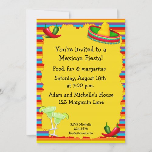 Fiesta Party Invitation