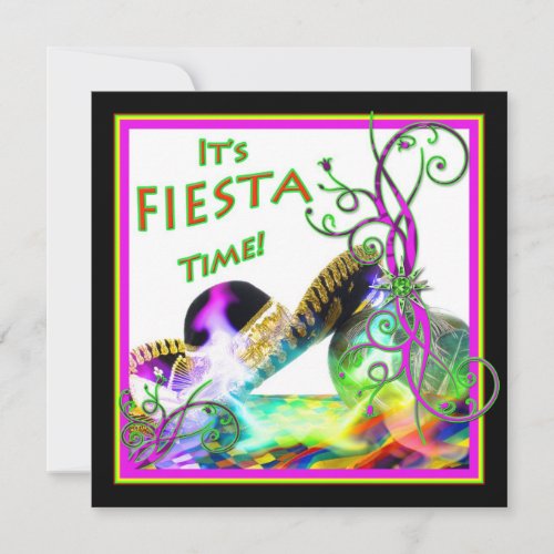 Fiesta Party Invitation _ Festive