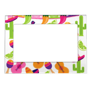 Fiesta Magnetic Picture Frames | Zazzle