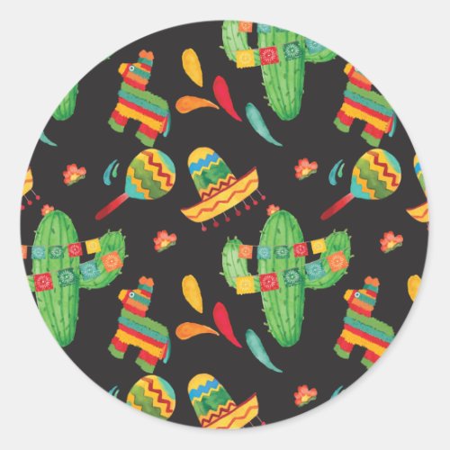 Fiesta Pattern Sticker