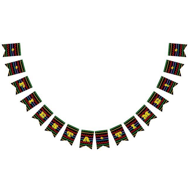 Fiesta Personalized Bunting Banner (All)