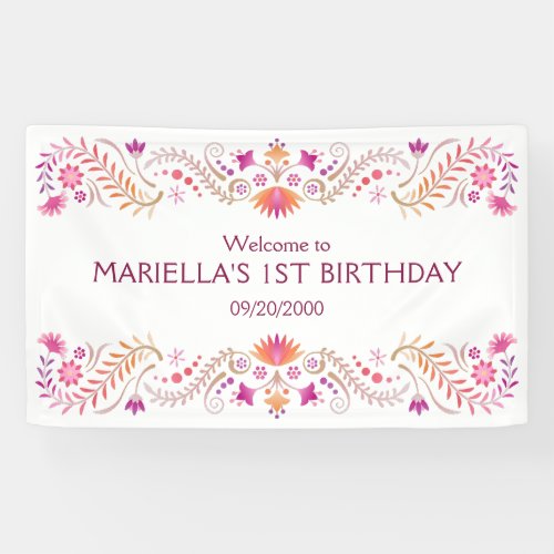 Fiesta Pink Birthday Shower Wedding