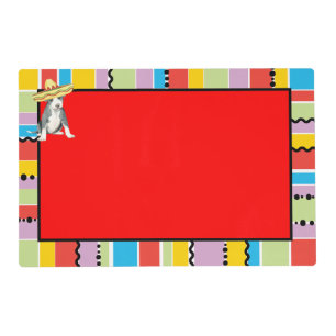 Fiesta Pit Bull Terrier Placemat