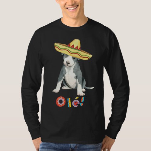 Fiesta Pit Bull Terrier T_Shirt