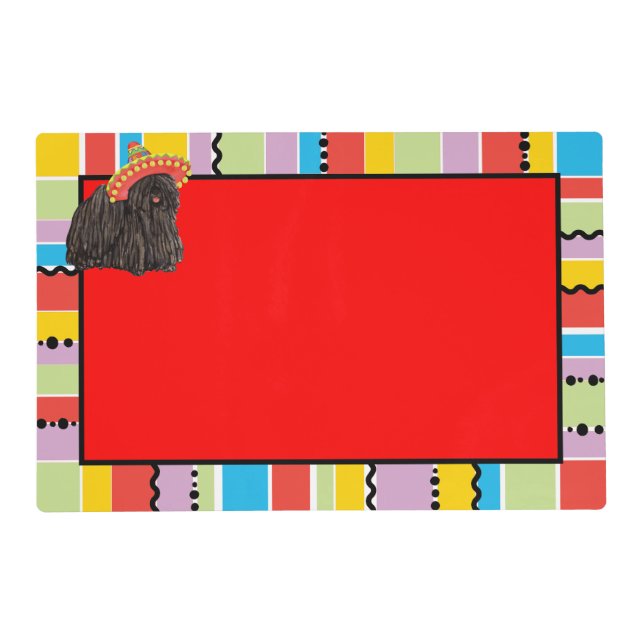 Fiesta Puli Placemat (Front)
