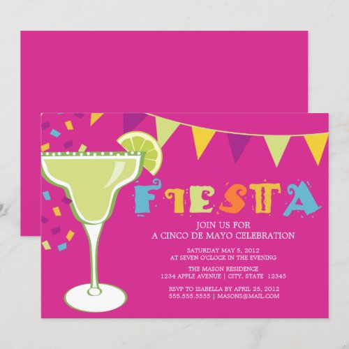 5 x 7 Fiesta | Party Invite