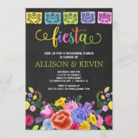 Fiesta rehearsal dinner, Mexican theme floral