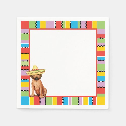 Fiesta Rhodesian Ridgeback Paper Napkins