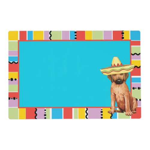 Fiesta Rhodesian Ridgeback Placemat