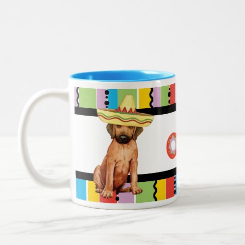 Fiesta Rhodesian Ridgeback Two_Tone Coffee Mug