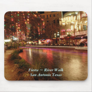 Fiesta ~ River Walk San Antonio Texas Mouse Pad
