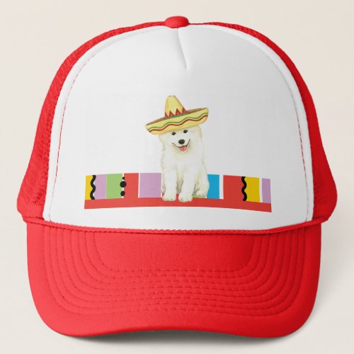 Fiesta Samoyed Trucker Hat