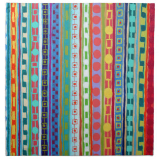 Fiesta Set of 4 Dinner Napkins