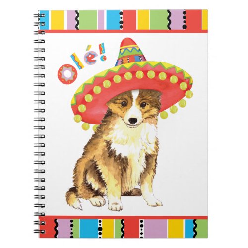 Fiesta Sheltie Notebook