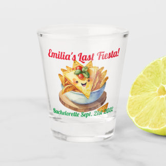 Fiesta Shot Glass Nachos Bachelorette Personalized