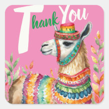 Fiesta Sinorita Baby Girl Shower Partyware Llama