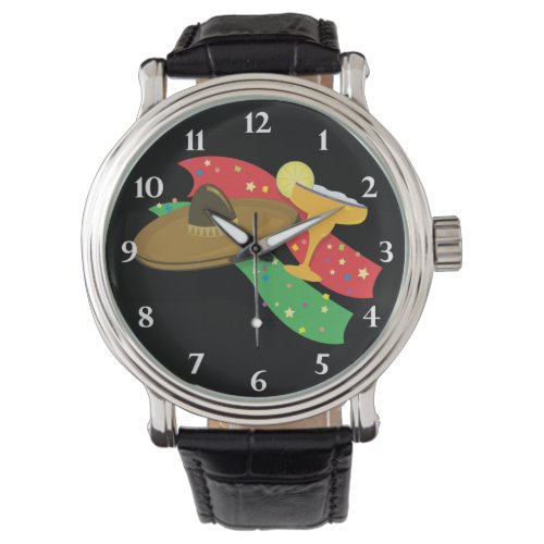 Fiesta Sombrero and Margarita Watch