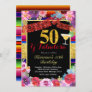 Fiesta Spanish 50 and Fabulous Birthday Invitation