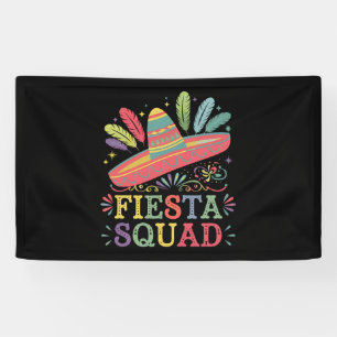 Fiesta Squad Cinco de Mayo Family Matching Banner