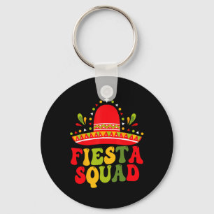Fiesta Squad Cinco De Mayo Family Matching Mexican Keychain