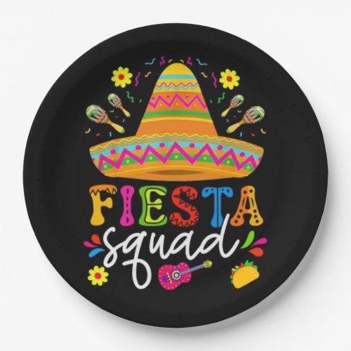 Fiesta Squad HHM Party Paper Plates