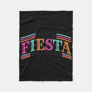 Fiesta Squad San Antonio Texas Cinco De Mayo Lets Fleece Blanket