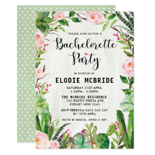 hen party invitations zazzle