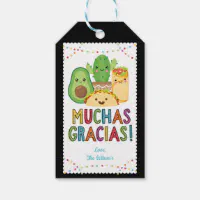 Fiesta Taco Baby Shower Favor Thank You Tag Zazzle