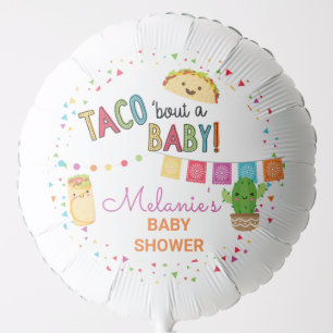 Fiesta Taco Bout' A Baby Party Balloon