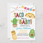 Fiesta Taco Bout A Baby Shower Invitation (Front)