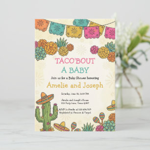 Fiesta Taco Bout a Baby Shower Invitation
