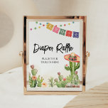 Fiesta Taco 'Bout Baby Shower Diaper Raffle Poster<br><div class="desc">Make your event special with this Cactus Mexican Baby Shower with our cute and lovely printable Diaper Raffle Sign featuring adorable Fiesta Couples Baby Shower theme. Download,  personalize,  and create lasting memories with this perfect touch for your joyous celebration!

BS637</div>