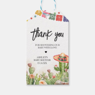Fiesta Taco 'Bout Baby Shower Favor Tags