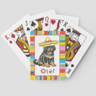 Fiesta Tibetan Mastiff Poker Cards