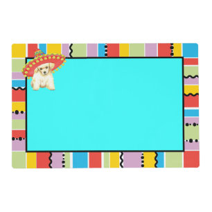 Fiesta Toy Poodle Placemat