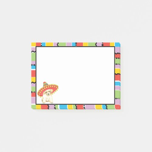 Fiesta Toy Poodle Post_it Notes