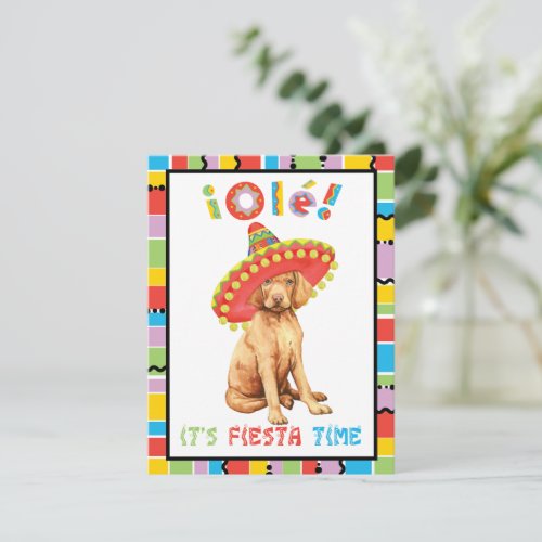 Fiesta Vizsla Invitation