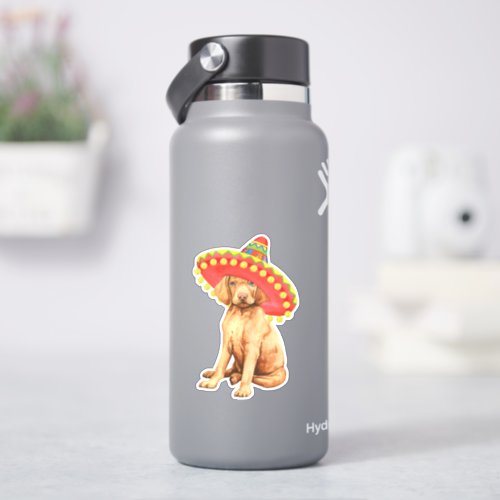 Fiesta Vizsla Vinyl Sticker